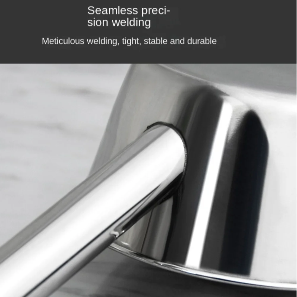Stainless Steel Water Ladle Long Handle Thickened Soup Ladle Anti Scalding Extended Water Scoop