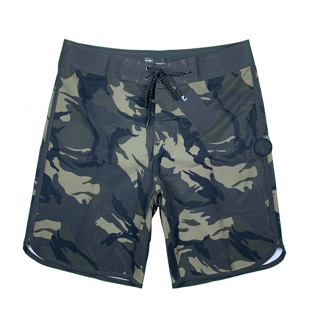 Plus Size 28 to 38 Waterproof Board Shorts Summer Shorts Men Swimwear Men Beach Shorts Men Bermuda Short Boardshorts With Label 3