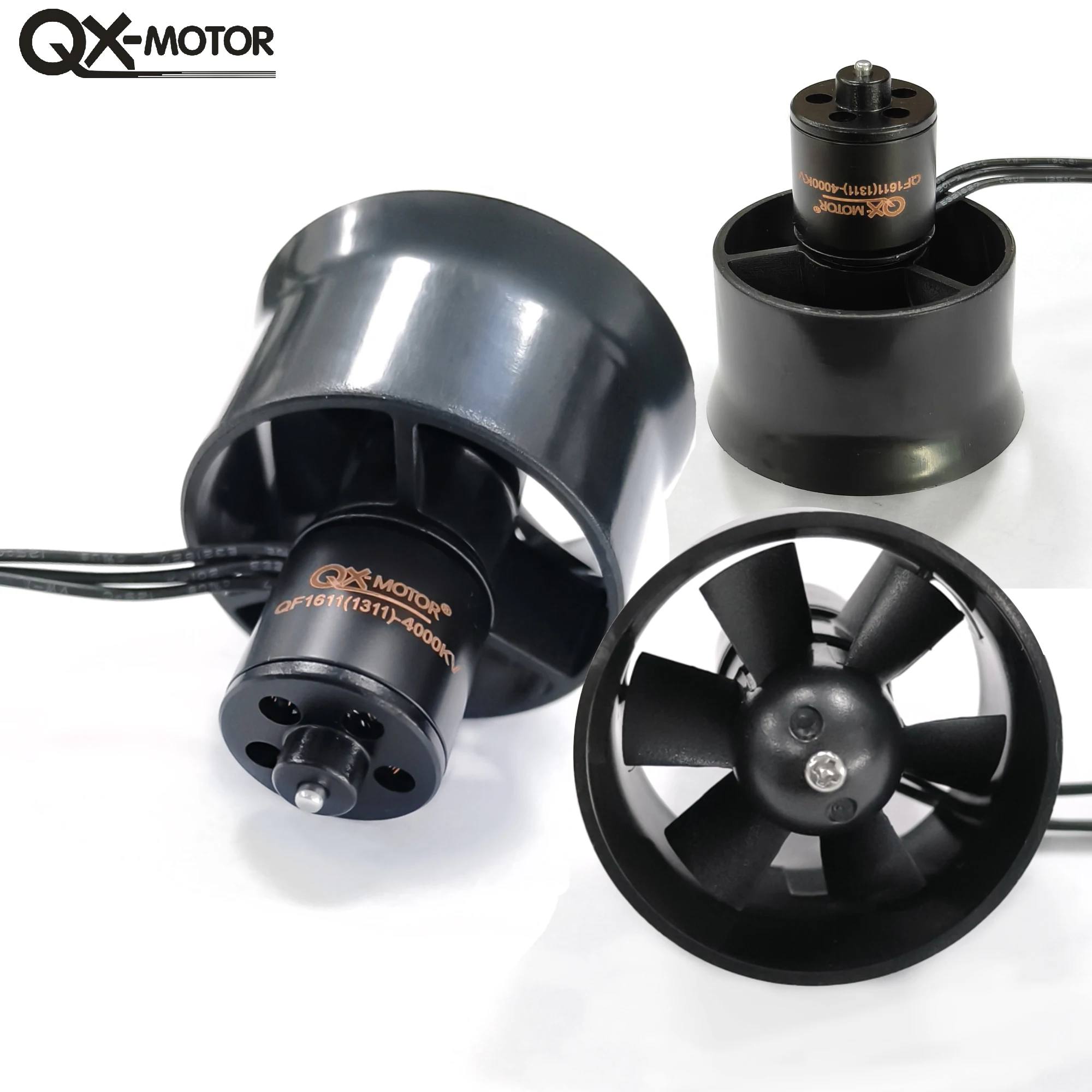 Moteur Brushless 64mm 12 pales 3500KV pour Drone RC