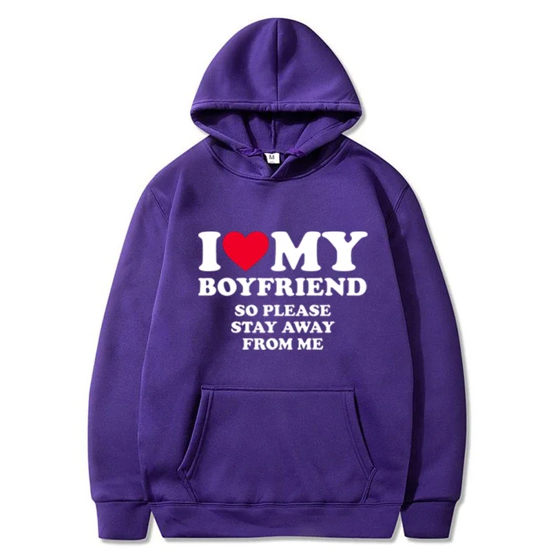 I Love My Hot Girlfriend Sweat à Capuche