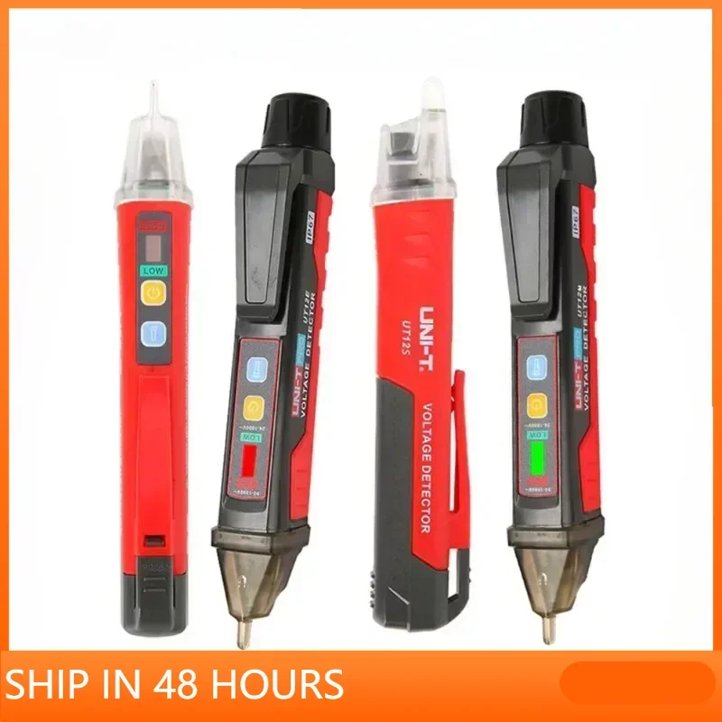 

UNI-T UT12D UT12E UT12M Non Contact Voltage Detector Pen High and Low Dual Mode 1000V Electric Pencil Volt Tester