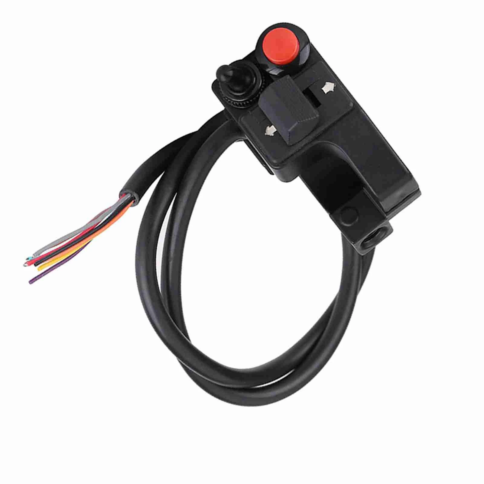 GS용 22mm 오토바이 ATV 핸들바 헤드라이트 마운트 푸시 혼 턴 스위치