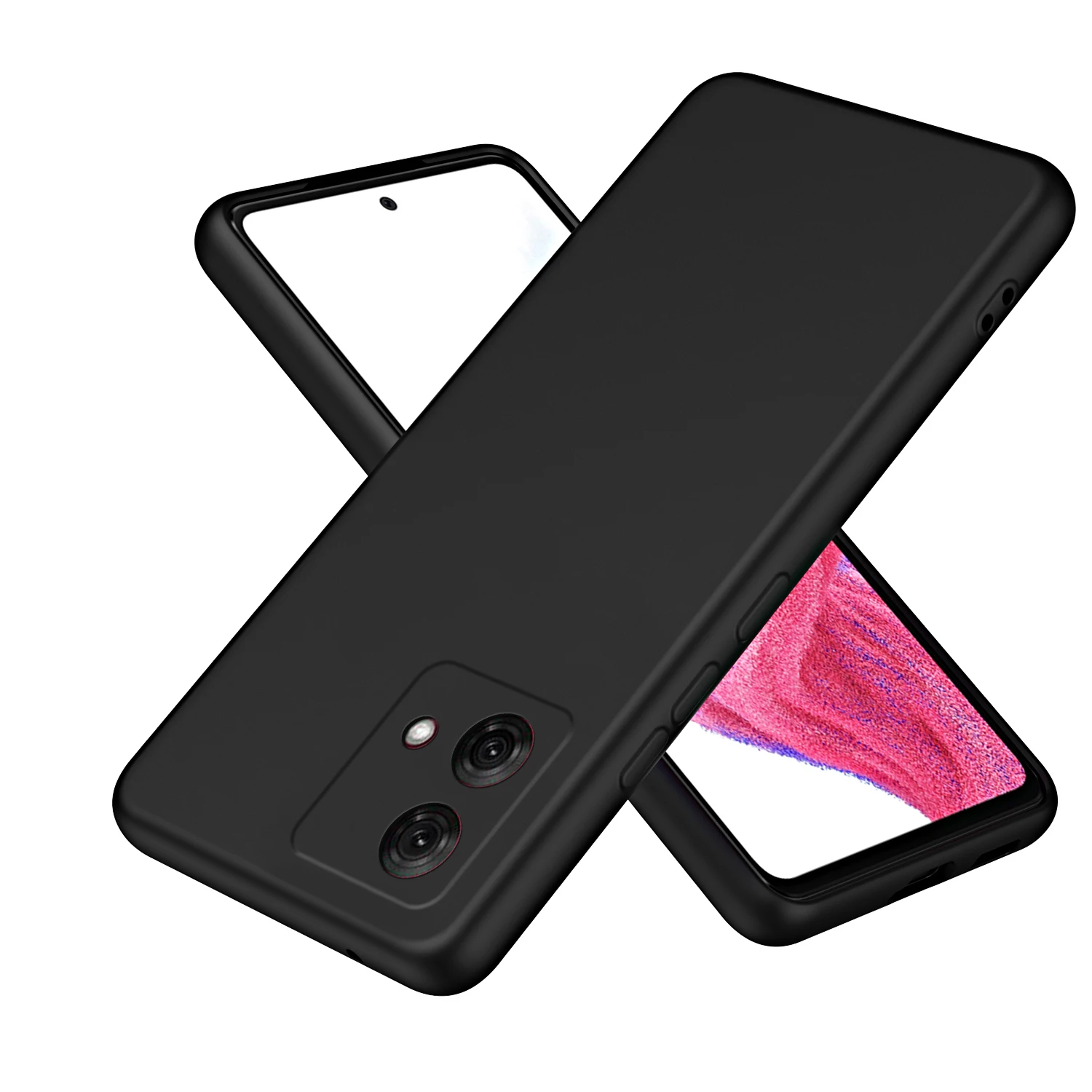thumbnail image 1 of For MOTOROLA G84 G73 G62S G54 G53 G32 G14 G13 2023 G31 Brazil version G23 G42 G22 G41 G52 2022 liquid silicone case Back cover, 1 of 5