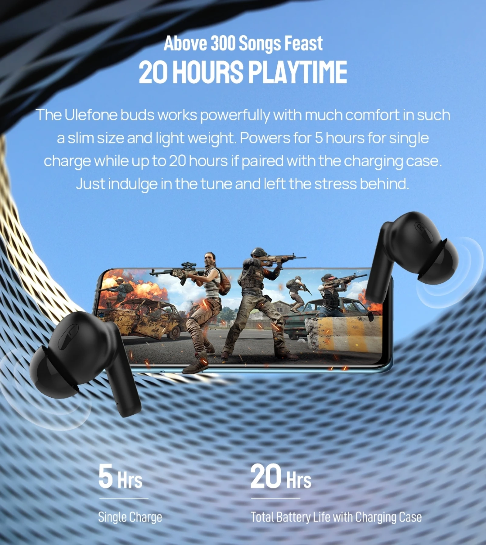 Ulefone Buds TWS True Wireless Bluetooth Earphone