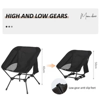 Tabouret de pêche de plage à Structure carrée, chaise pliante de Camping pratique à quatre coins, chaise lunaire légère en Tube de fer 3