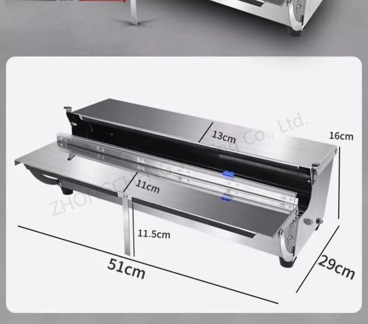 Plastic Wrap Baler Commercial Packaging Supermarket Vegetables and Fruits Sealin