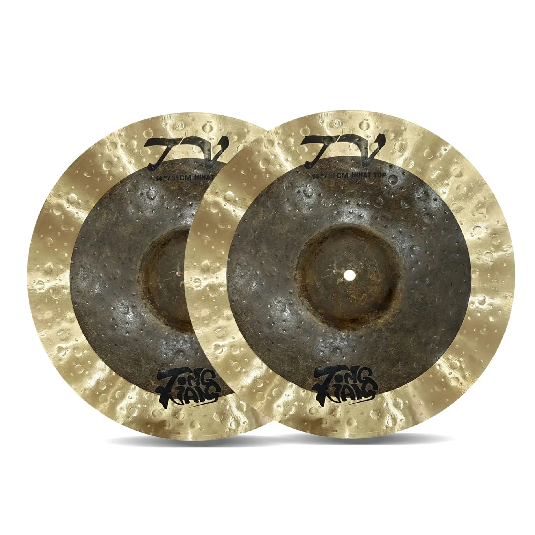 High Quality B25 Bronze TV Series Cymbals 14" Hihat Drum Cymbal
