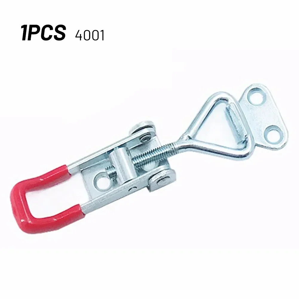Toggle Latch Catch Toggle Clamp Adjustable Cabinet Boxes Lever Handle Lock Hasp For Sliding Door Furniture Hardware lever lock