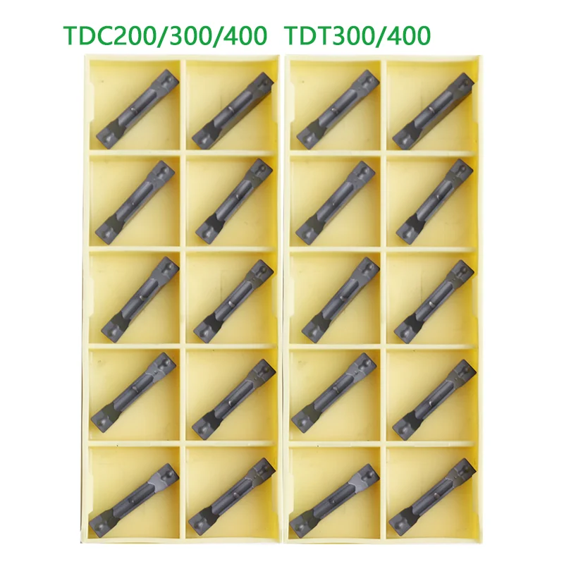 Карбидная вставка TDC200, TDC300, TDC400, TDT300, TDT400, LF6018, фрезерный станок с ЧПУ, Настольный токарный резец для металла, токарные инструменты для M, 10 шт.