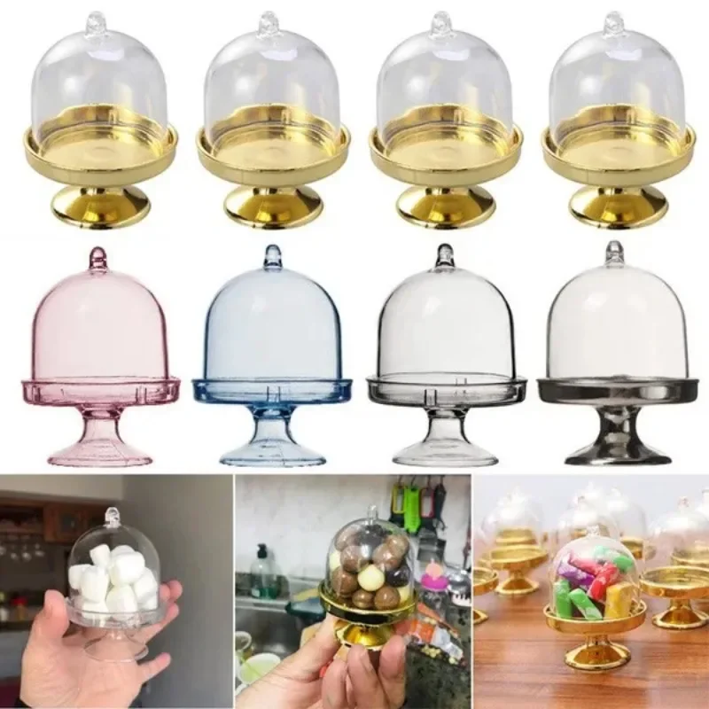 4PCS Tray Modeling Shape Plastic Candy Packing Box Party Wedding Supplies Gift Boxes