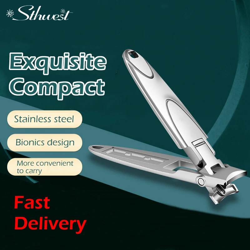 Compact Nail Clippers Foldable Nail Cutters Manicure Tools Portable