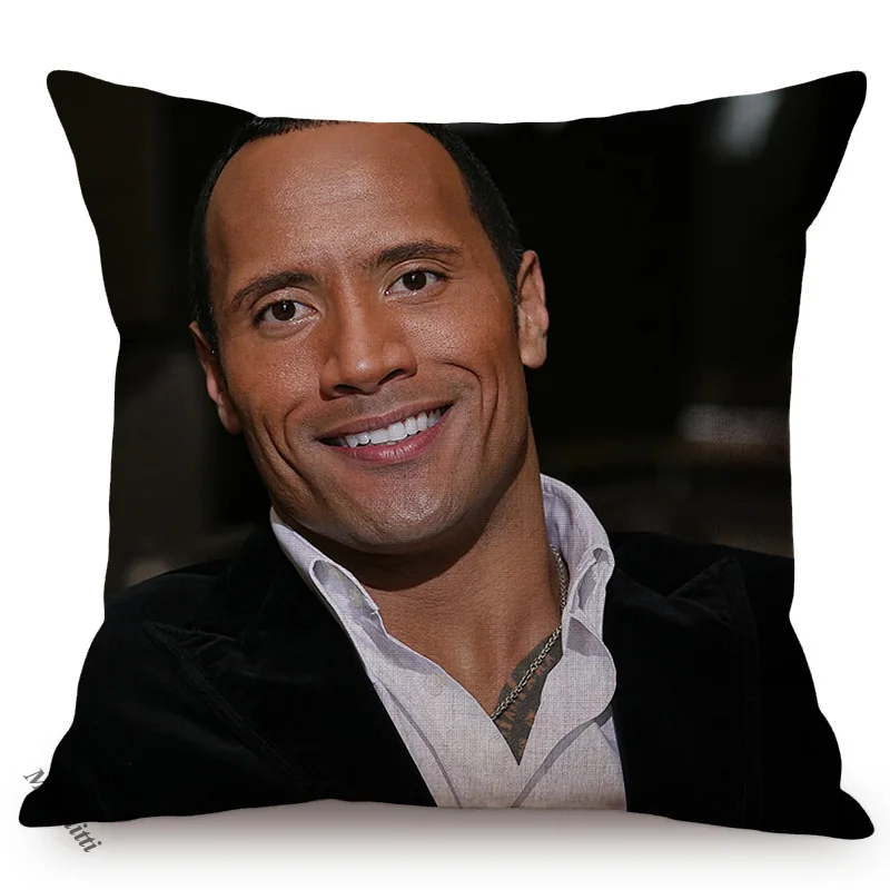 The Rock Eyebrow Meme Printing Throw Pillow Cover Car Sofa Fashion Office  Hotel Cushion Wedding Decorative Pillows not include - AliExpress