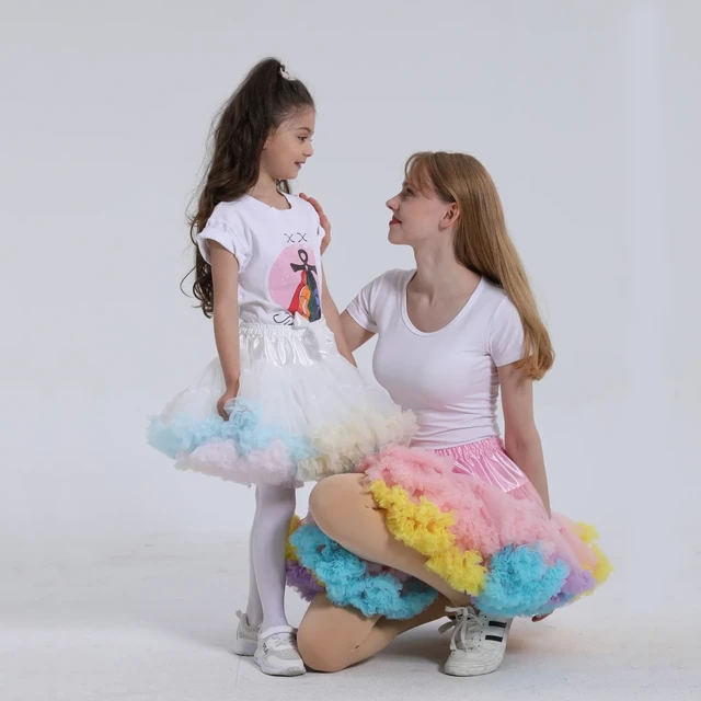 Jupe tutu pour petites filles de 1 à 15 ans, en tulle, gonflée, vêtements  princesse de fête pour nouveau-né