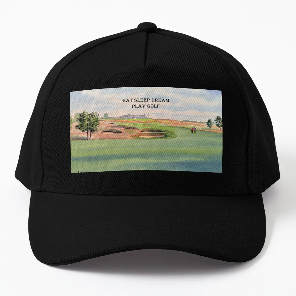 

Shinnecock Hills Golf Course with Eat Sleep Dream Play Golf Baseball Cap New Hat Christmas Hats Golf Hat Men'S Cap Women'S