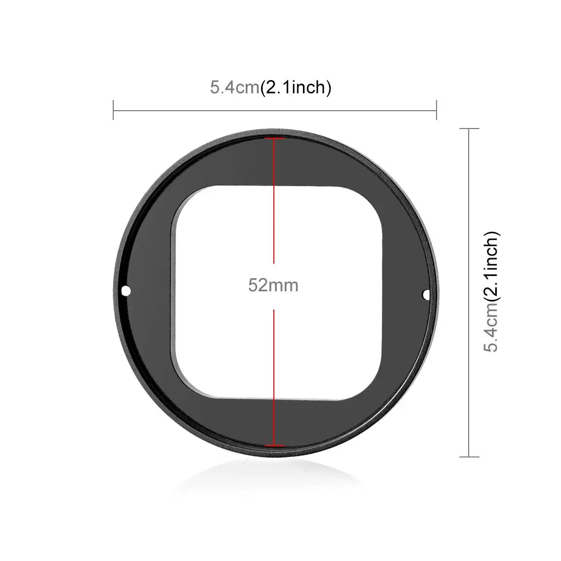PULUZ 52mm UV 렌즈 필터 어댑터 링(렌즈 커버 포함) Insta360 Ace Pro 2 렌즈 어댑터용