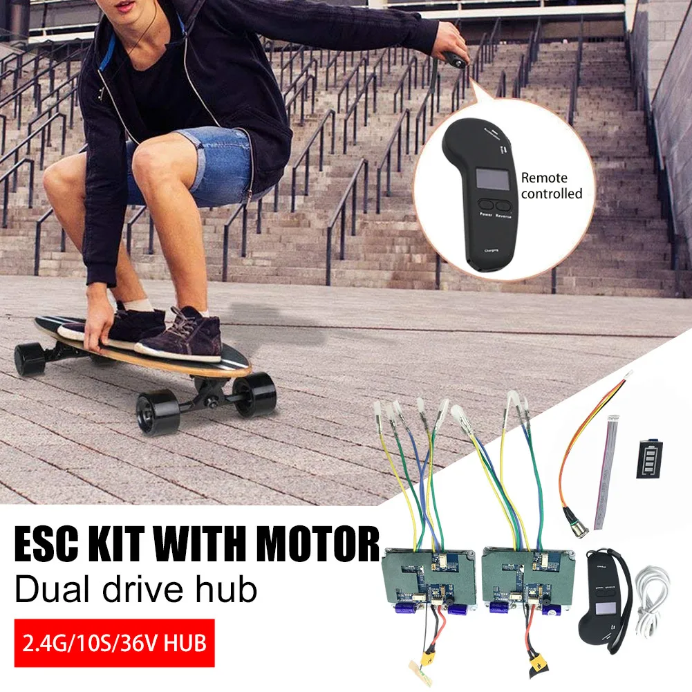 Electric Skateboard ESC Kit 36V Electric Skateboard Wireless Controller