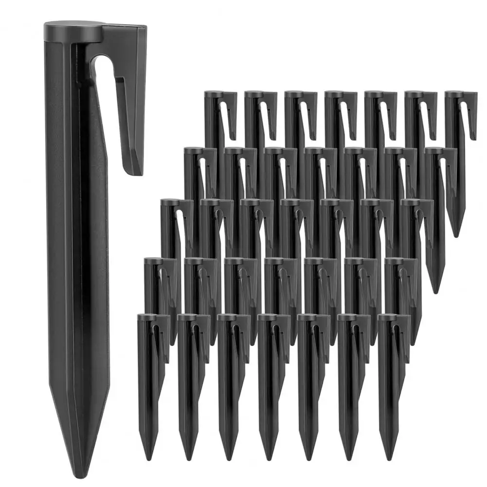 Garden Staples 20/50/100Pcs Lawn Mower Peg Boundary Nail Ground Spikes Fixing Pins
