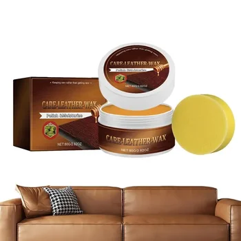 Crema per la riparazione della pelle Detergente per la pelle Ammorbidire il balsamo Lucentezza della pelle per borse Scarpe Guanti da sella per cavalli Seggiolini auto e impermeabili
