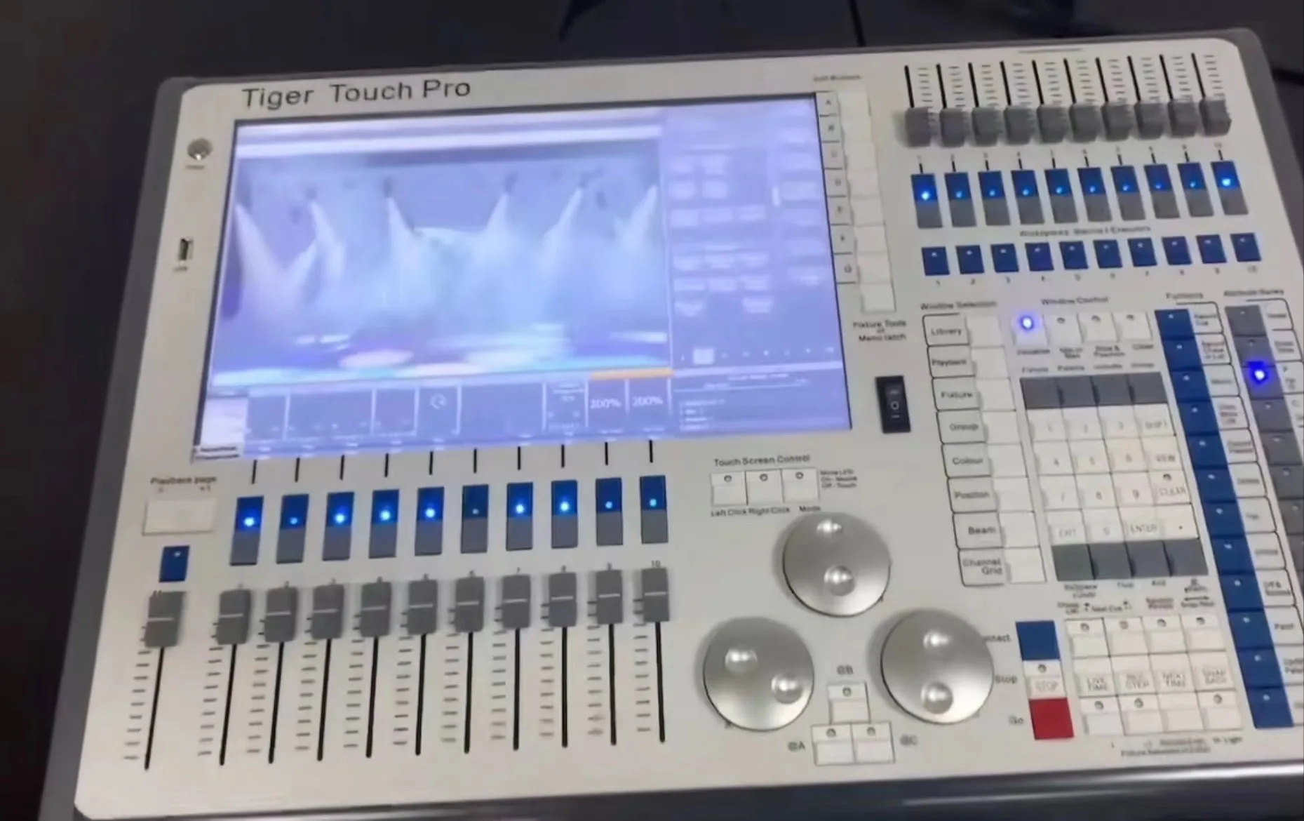 Dmx512 Quartz Tiger Touch Pro Console Stage Lighting Console Tiger Plus Lighting Dmx Controller Console 3