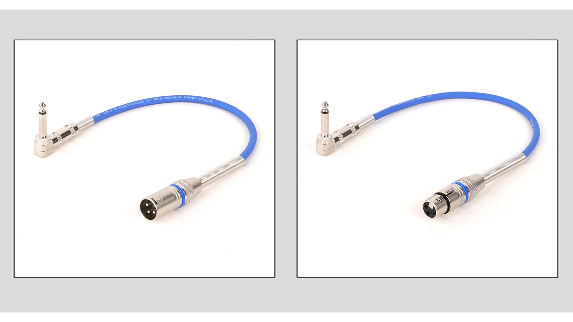3-polige bunte f/m xlr bis 6,35 (mm) ts Winkel Mono-Stecker Buchse unausgeglichenes Mikrofon kabel Mikrofon kabel für dynamisches Mikrofon – Detail 8