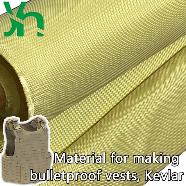 3000D 300g100% Kevlar fabric, bulletproof vests and helmets for