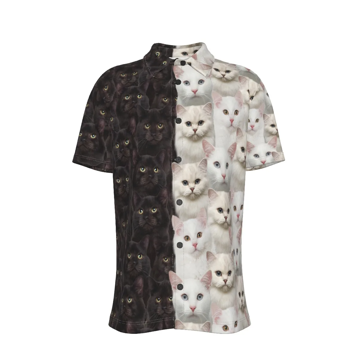 Hawaiian Shirts for Men Alien Air Vehicle Spacecraft Shirts Future Technology Style Short Sleeve Summer Casual Button Up