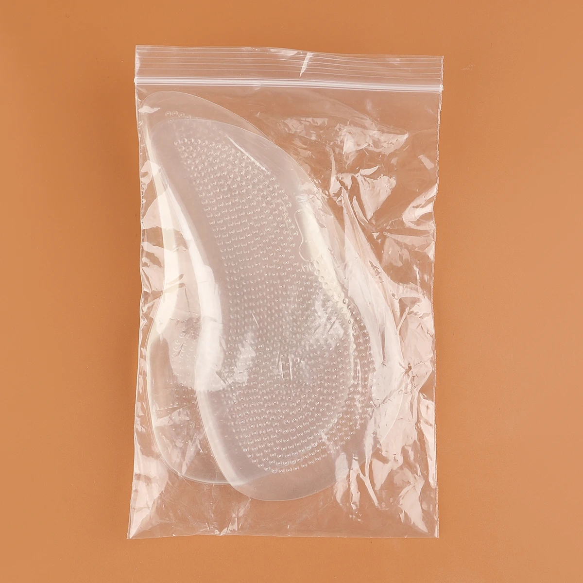 Sportsschuhe Portable Silikon Orthopädesch Fouss Insoles Transparent Arch Support Pad Soft High Heel Inserts Këssen Pads_voghion.com