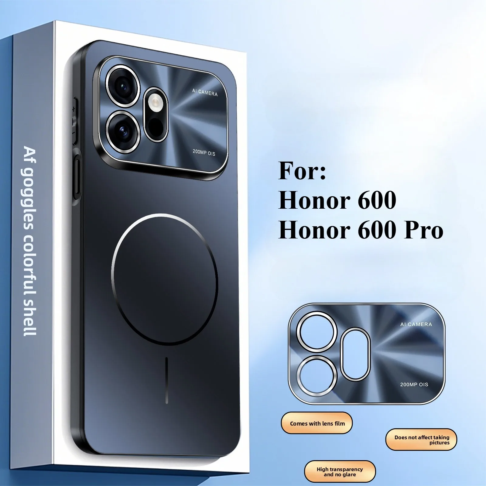 Premium Magnetic Frosted Ultra-Thin Full Coverage Shockproof Protective Case