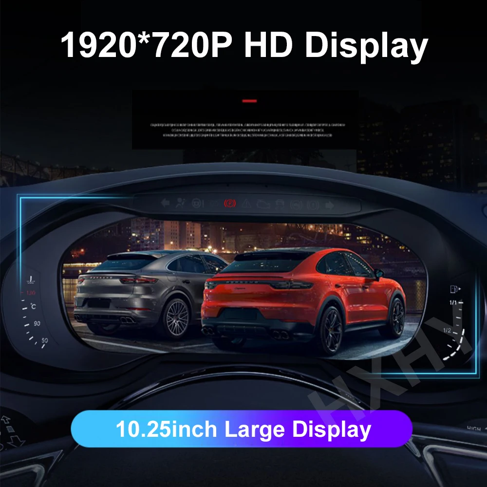 Car Digital Cluster Instrument CockPit LCD Center Speedmeters Dashboard For Audi