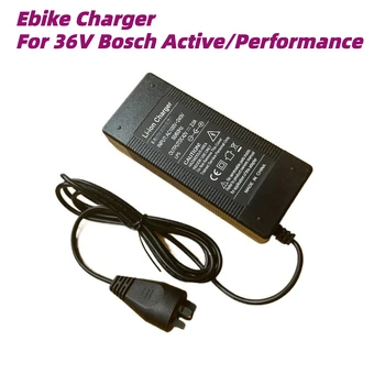 Caricabatterie 42V 2A per Bici Elettrica, Compatibile con Batterie Bosch Active/Performance Line 36V