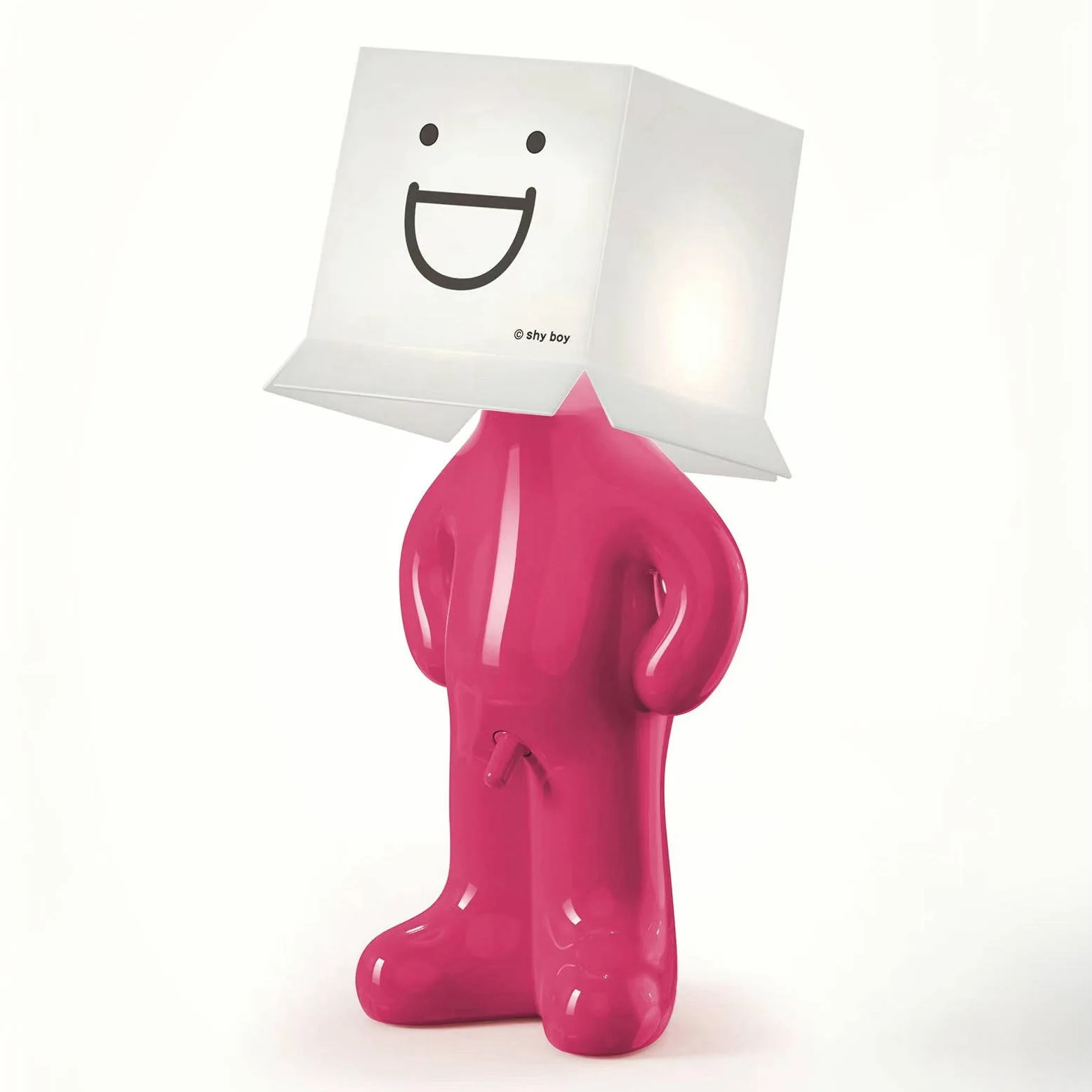 Claeted Naughty Boy Creative USB Plug Table Lamp Unique LED Pleats Reading Lighting Bedroom Bedside Night Light Children's Gift 6