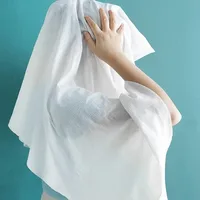 Serviette de bain jetable, 5/10 pièces, emballée individuellement, compressée, pour la maison, le Camping, les voyages, fournitures de nettoyage portables 6