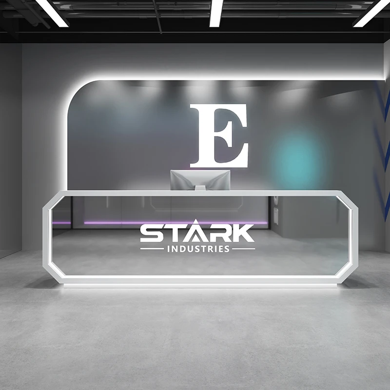 

Office Spa Reception Desks Beauty Salon Luxury Clinic Cash Register Front Desk Modern Office Mostrador Oficina Shop Furniture