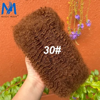 4C Afro Kinky Bulk Human Hair Extensions No Weft 10-18 Inch Brazilian Remy for Locs Micro Twist Braiding 30/50g Pack 1