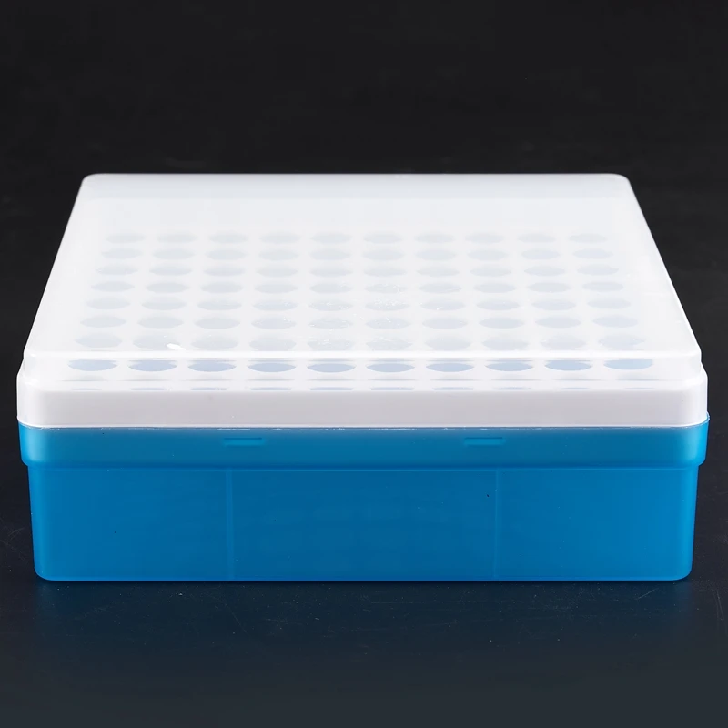 SOSW-Plastic Square Laboratory 1.5ml Centrifuge Tube Case Box