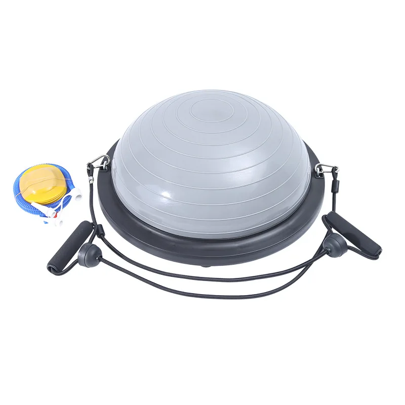 46cm Glossy Wave Speed Ball Semicircle Foot Stepping on Balance Ball Training Thickening Yoga pilates equipment