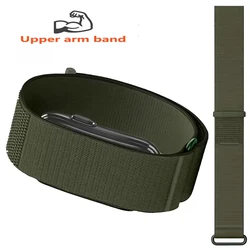Nylon Woven Adjustable Bicep Strap - Breathable Fitness Tracker Arm Wristband Replacement - Garmin CIRQA (1)