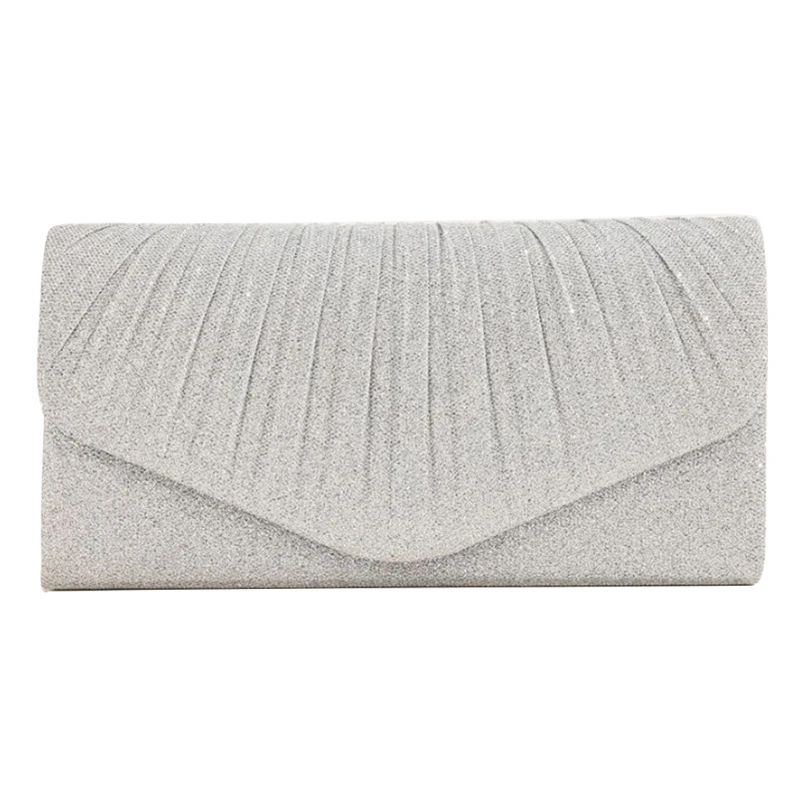 

Versatile Women Evening Clutch Bag Handbag Shoulder Crossbody Bags Wedding Prom Party Purse with Detachable Chain 517D