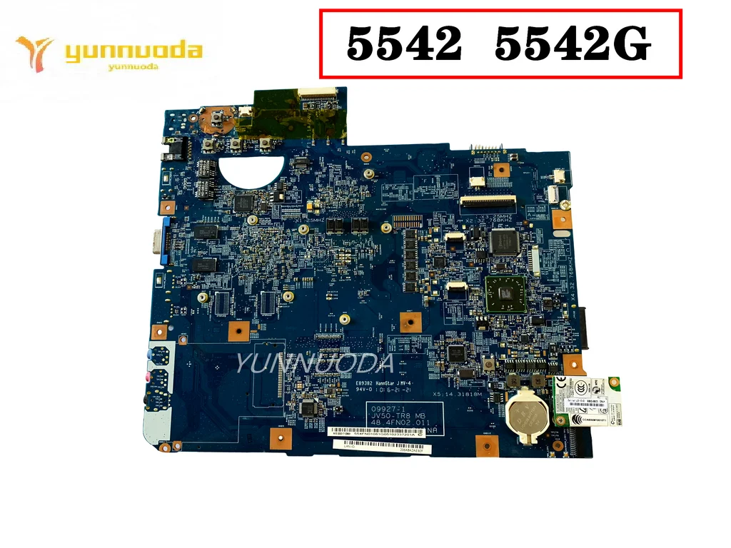 Original para Acer 5542 5542g Portátil Placa-mãe Jv50-tr8 099271 48.4fn02. 011 Mbpqg01001 Ddr3 Testado Bom - Imagem 2