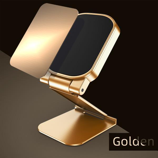 Car Phone Holder Dash Board Magnet Mobile Holders Folding Adjustable Magnet Support Desktop Bracket