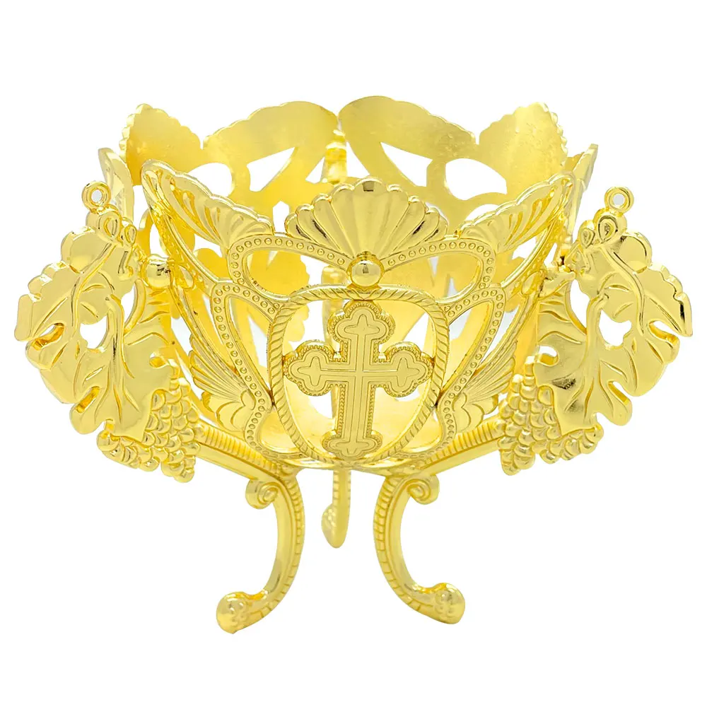 Orthodox Candlestick Alloy Candle Cup Votive Candelabra Jesus Christ Catholic Religious Church Decor Supplies Jes&uacute;s candelero