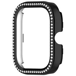Sparkling Diamond Bumper Protector Frame Shell Cover for Redmi Watch 4 (B)