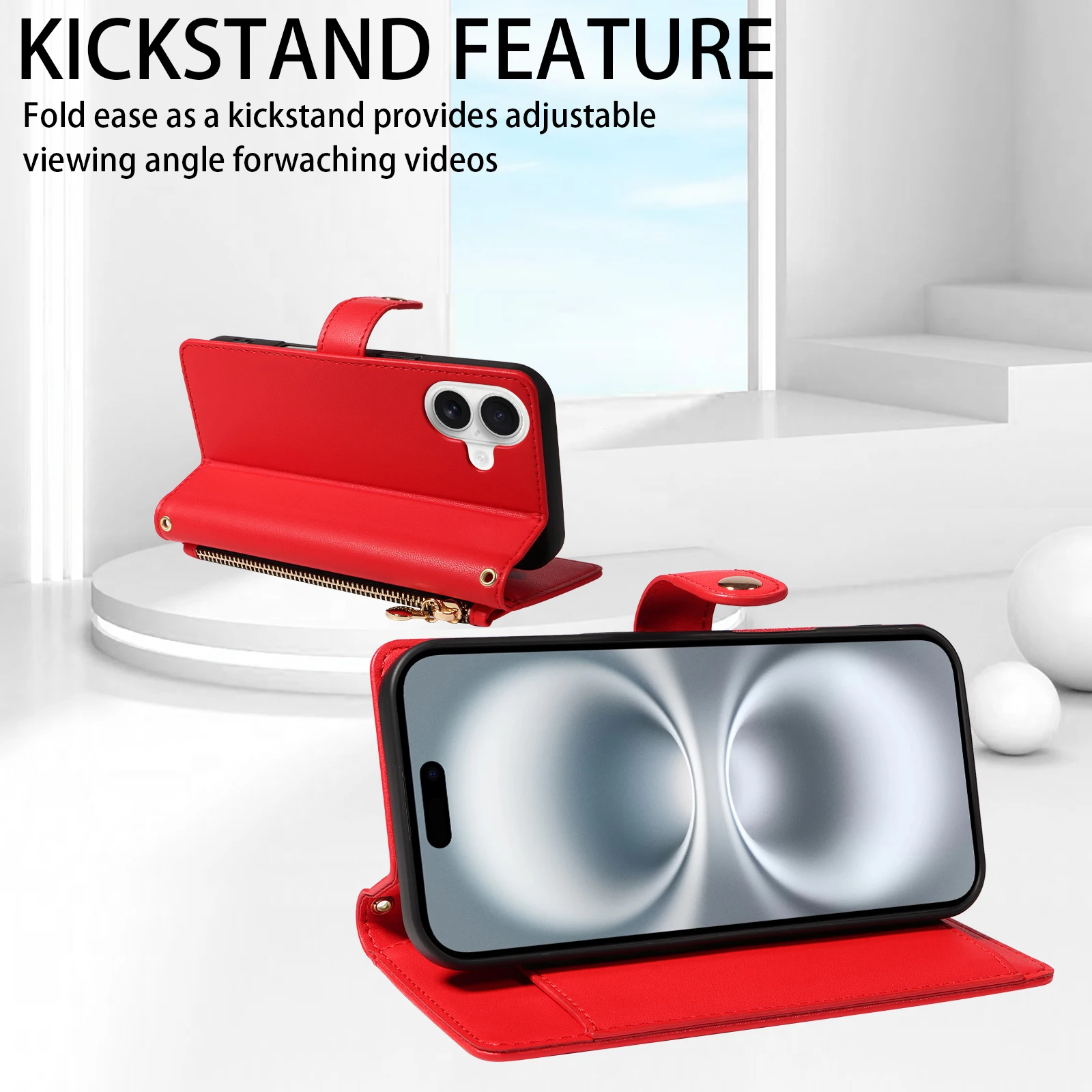 Multi-Card Slot Storage Wallet Case