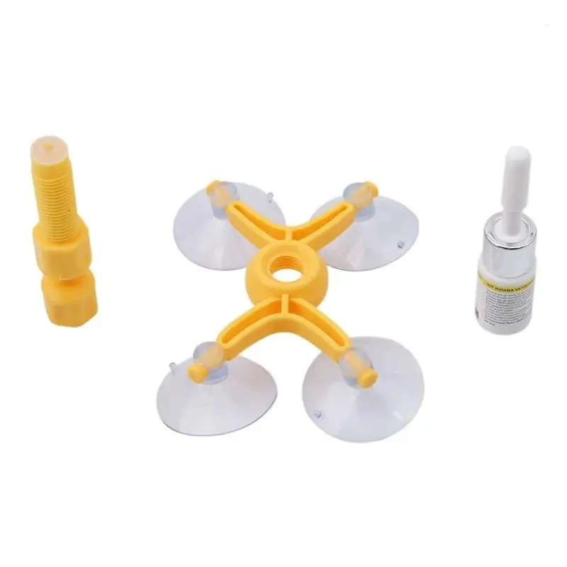 Useful Windshield Repair Kit Quick Fix Car Cracked Glass Windscreen Resin Sealer DIY Auto Window Screen Polishing 5