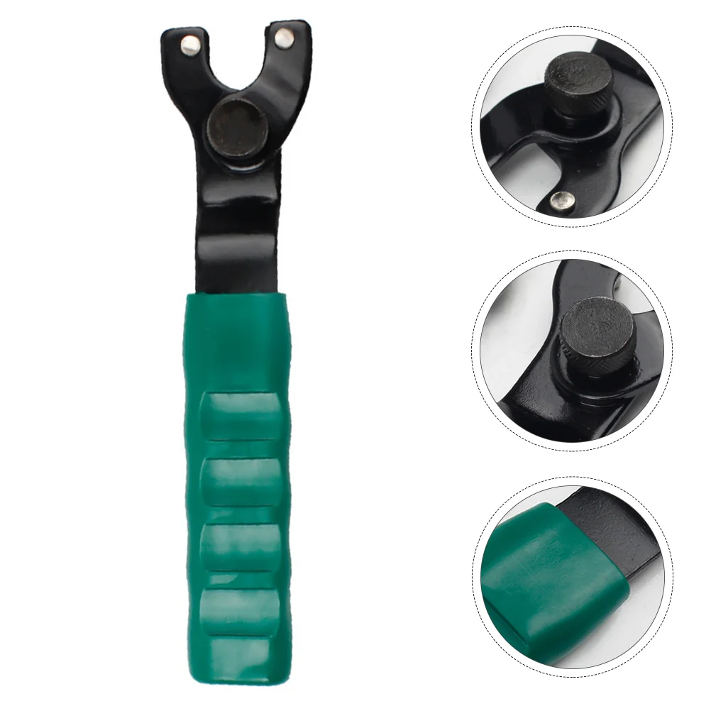 

Steel Adjustable Lock Nut Pin Spanner Angle Grinder Lock Nut Wrench Hand Tool