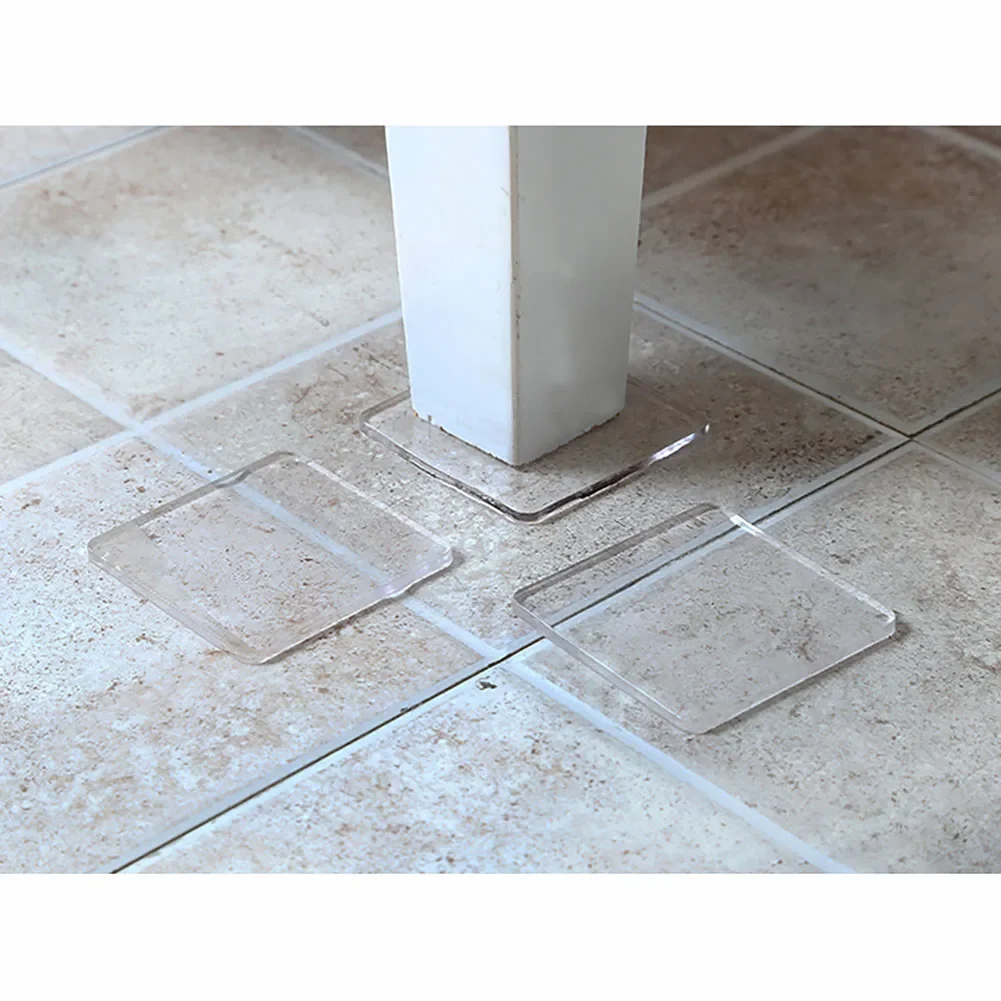 Silicone mats arranged on table