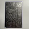 XMQ NAIL ART STAMPING PLATES BUBBLES TEMPLATES TOOLS 4