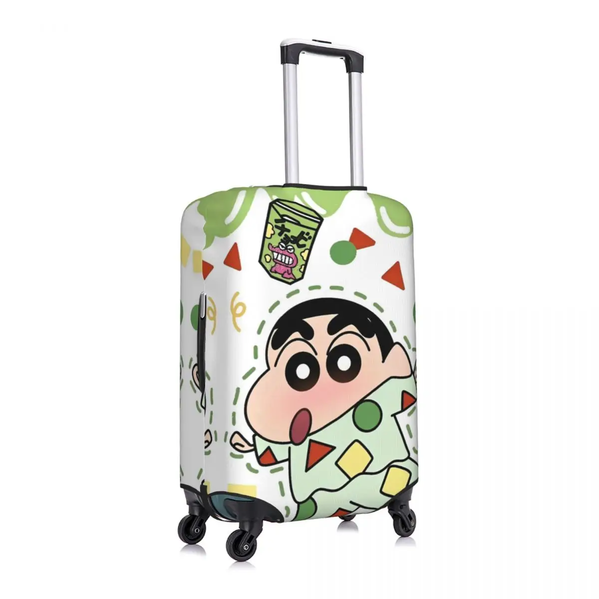 Cute Crayon Shin-Chan Anime Suitcase Cover Business Holiday Fun Luggage Supplies Protector 3