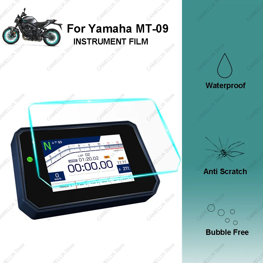 Motorcycle Dashboard Protective Film Anti Scratch High-Definition Motorcycle screen protector Screen Protector for Yamaha MT-09