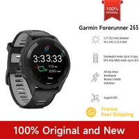 Montre connectée Garmin Forerunner 265, montre de sport Garmin, GPS pour activités de plein air, course à pied, fitness, marathon, natation, fréquence cardiaque, oxygène sanguin 2